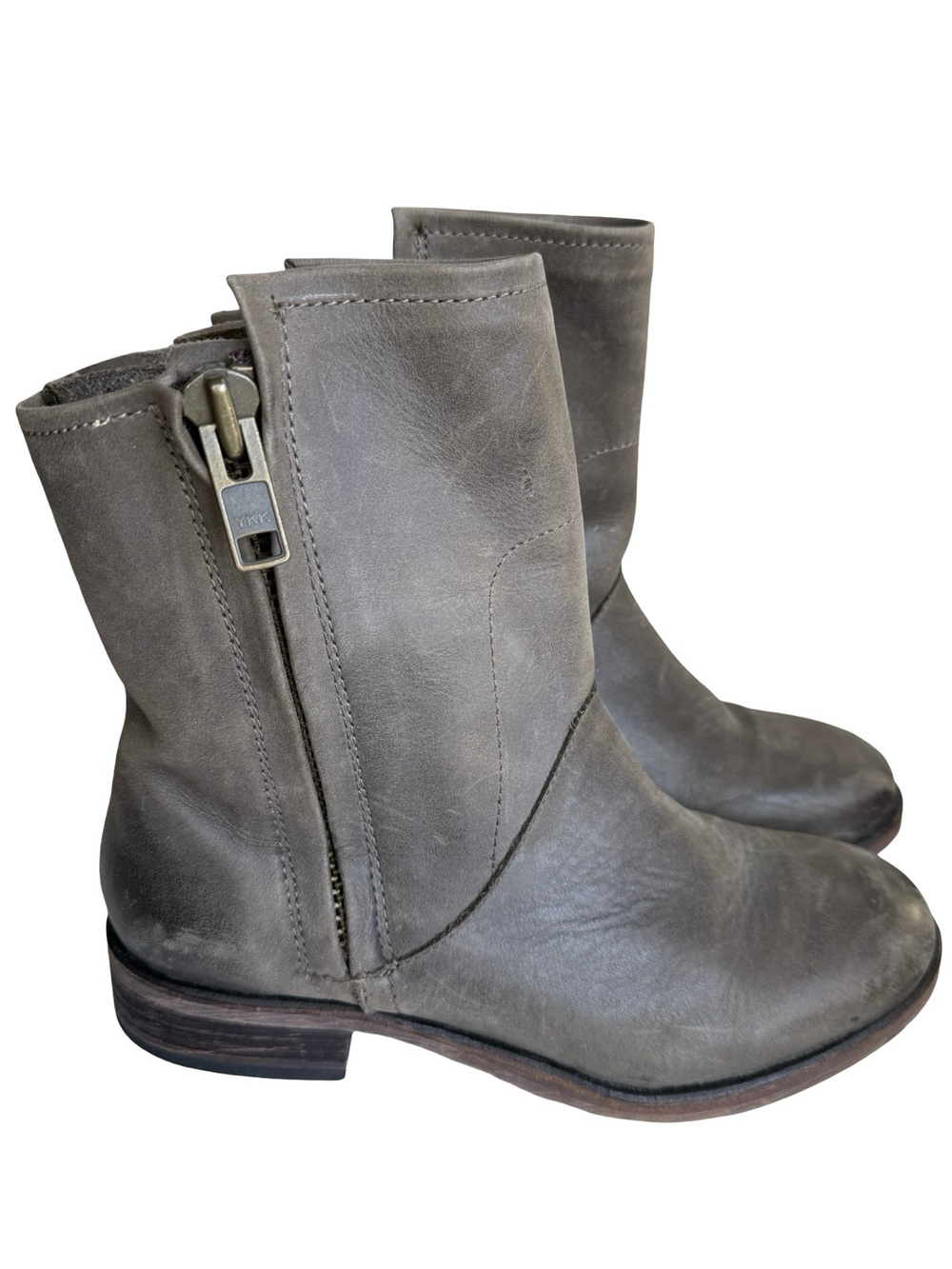 Hinge Sheldon Combat Motto Boots Sz 7.5
